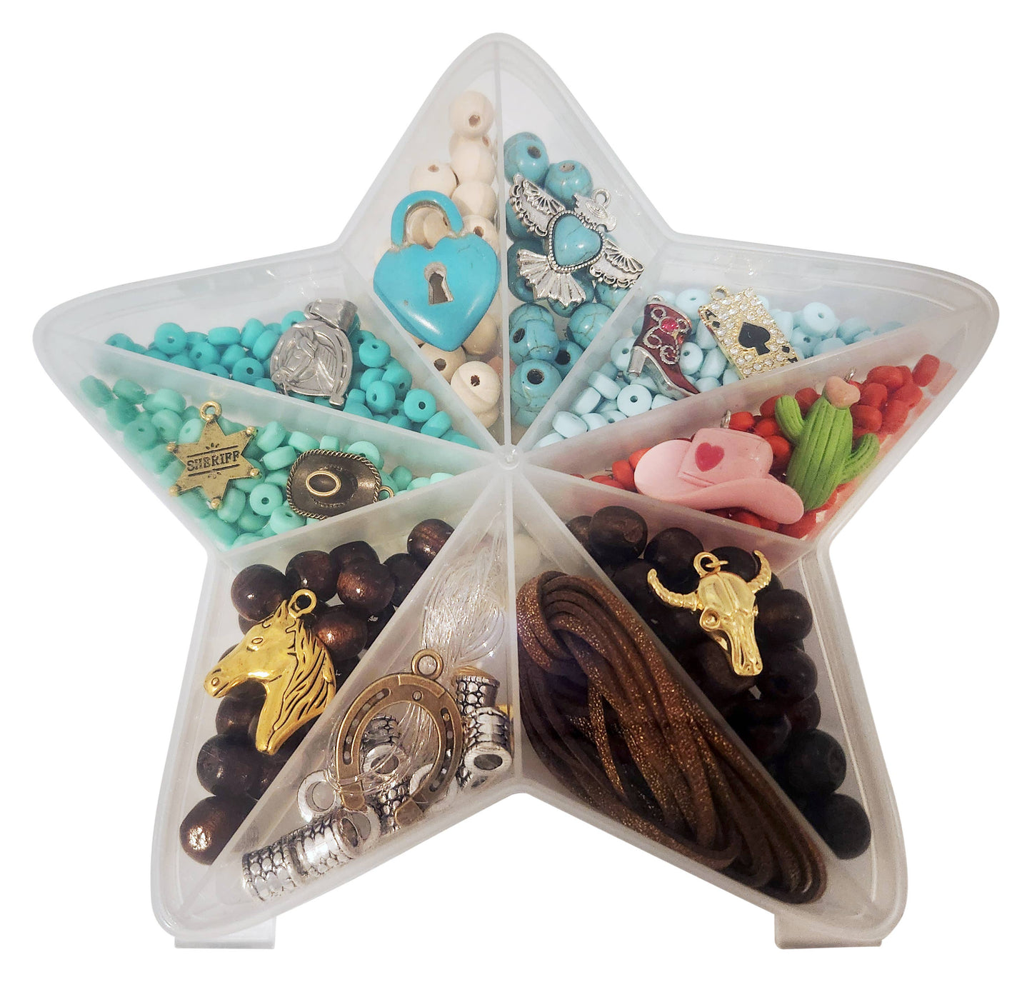 Kids Wild West Cowgirl DIY Jewelry Kit