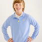 Prepletic Hayword Half Zip, Barbados Blue Stripe