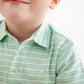 S/S Prim & Proper Polo & Onesie, Sumner County Stripe