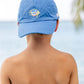 Covington Cap, Wood Boat Blue w/Fish