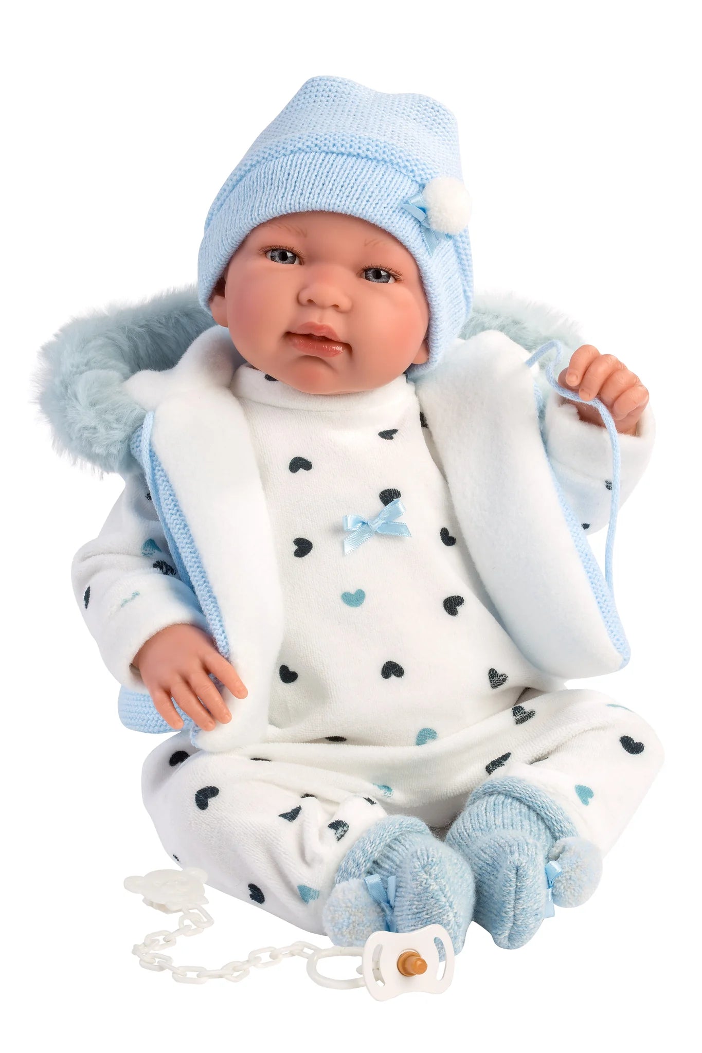 Tino 17.3" Newborn Articulated Crying Doll
