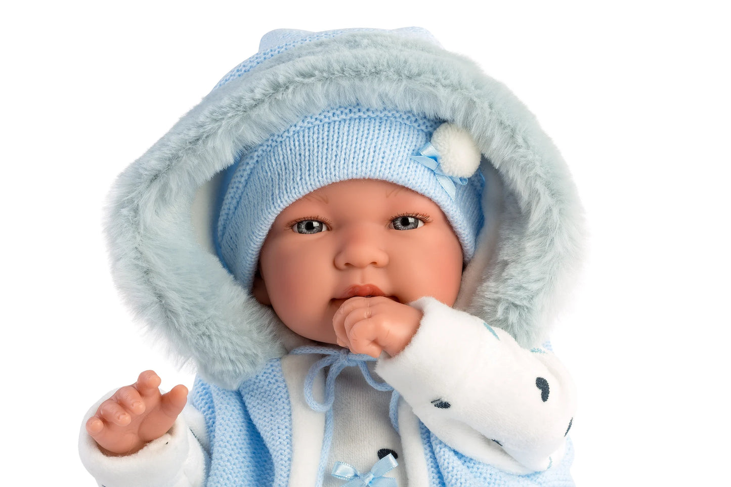 Tino 17.3" Newborn Articulated Crying Doll