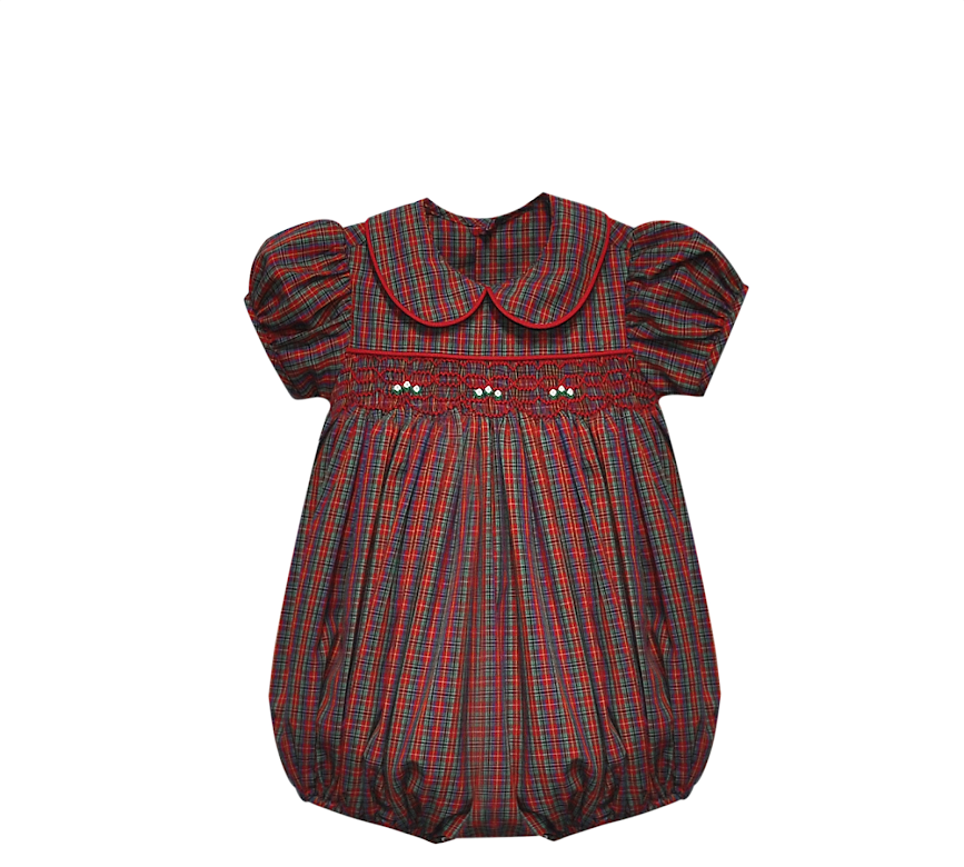 Red Plaid Juliette Bubble