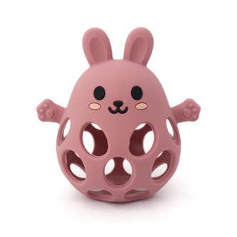 3D Silicone FunnyBunny Teether