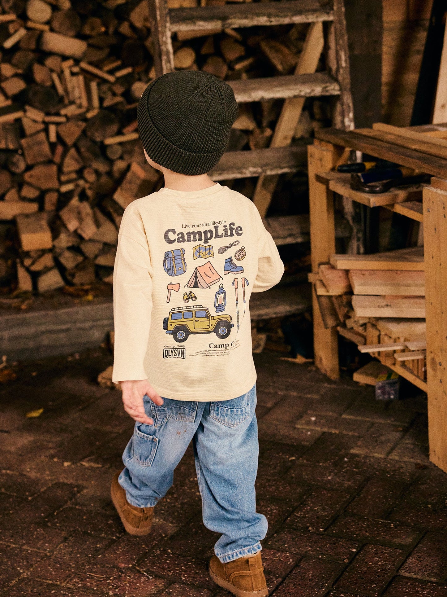 L/S Shirt, CampLife
