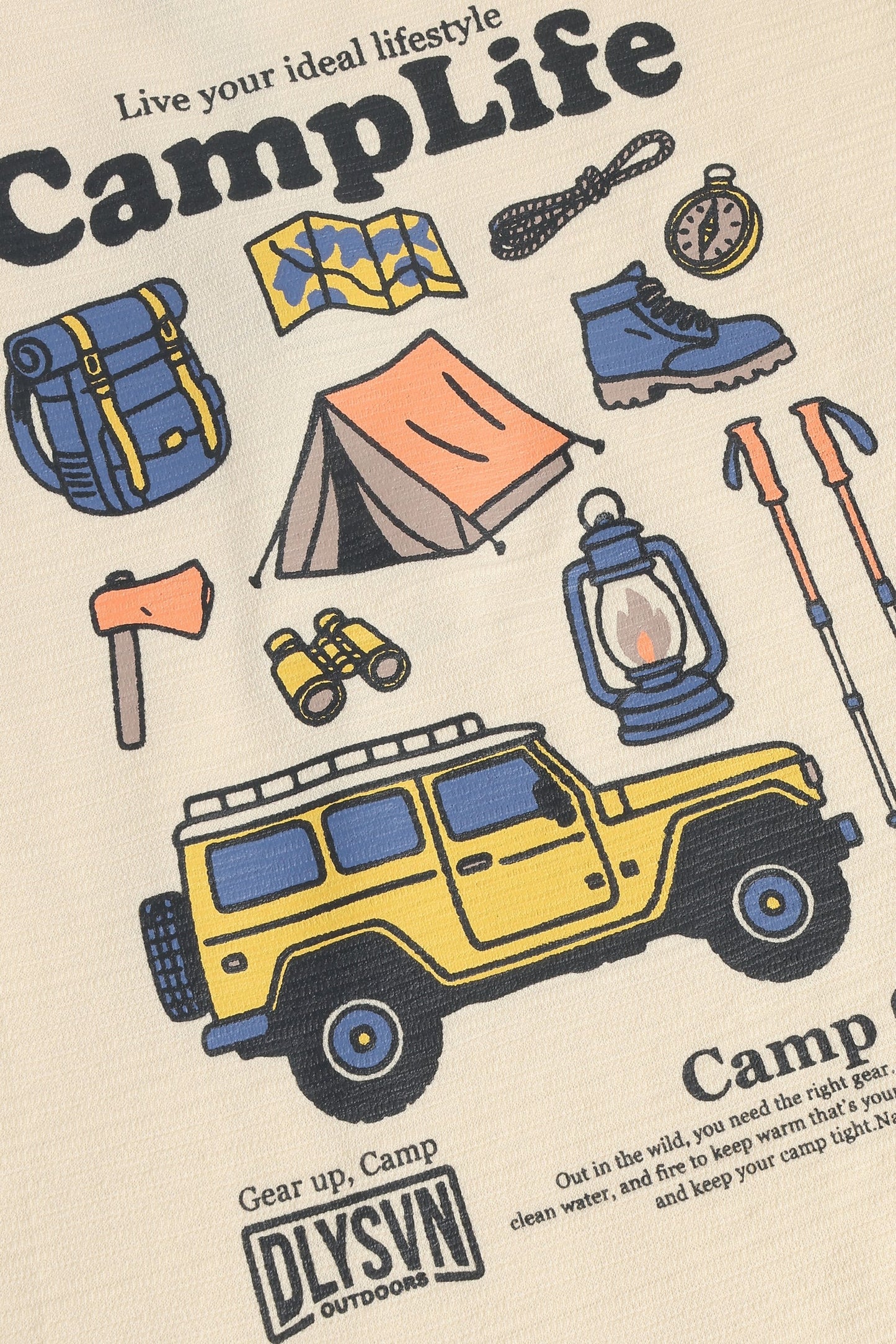 L/S Shirt, CampLife