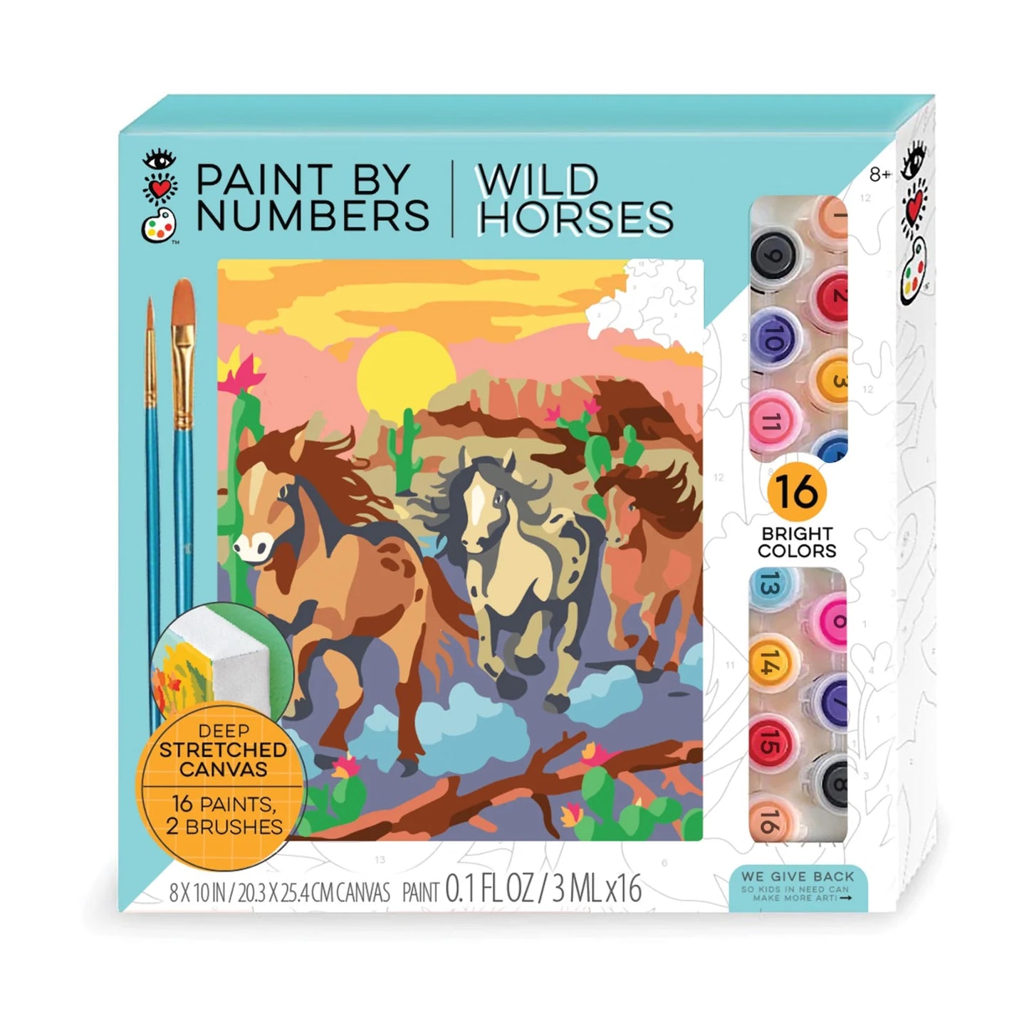 Paint By Number - Wild Horses