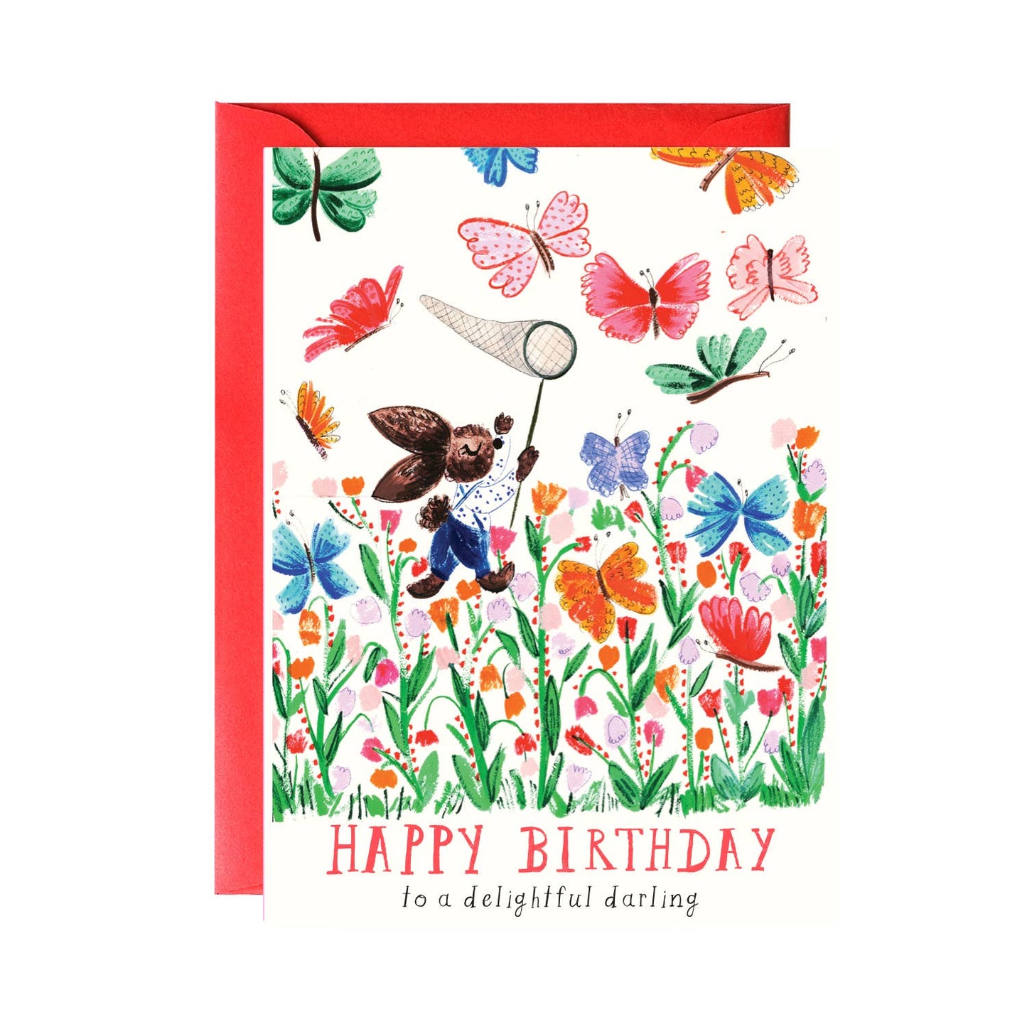 A Monarch's Birthday - Greeting Card