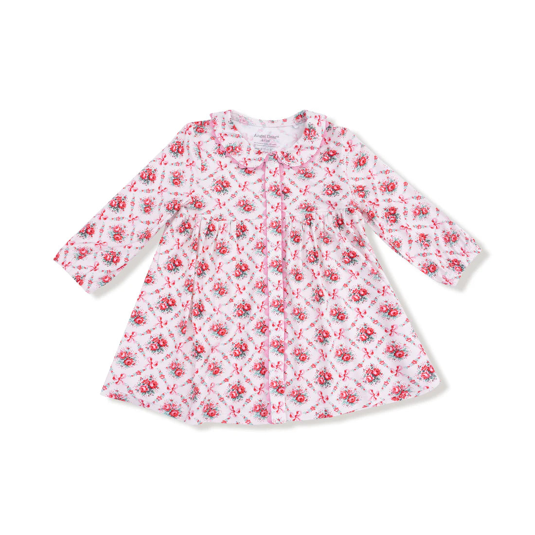 Jill Dress, Rose Bow Lattice