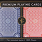 Prem Cards Poker Blue/Red