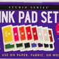 Ink Pad Set