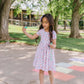 Classic Twirl Dress in Butterfly Rainbow