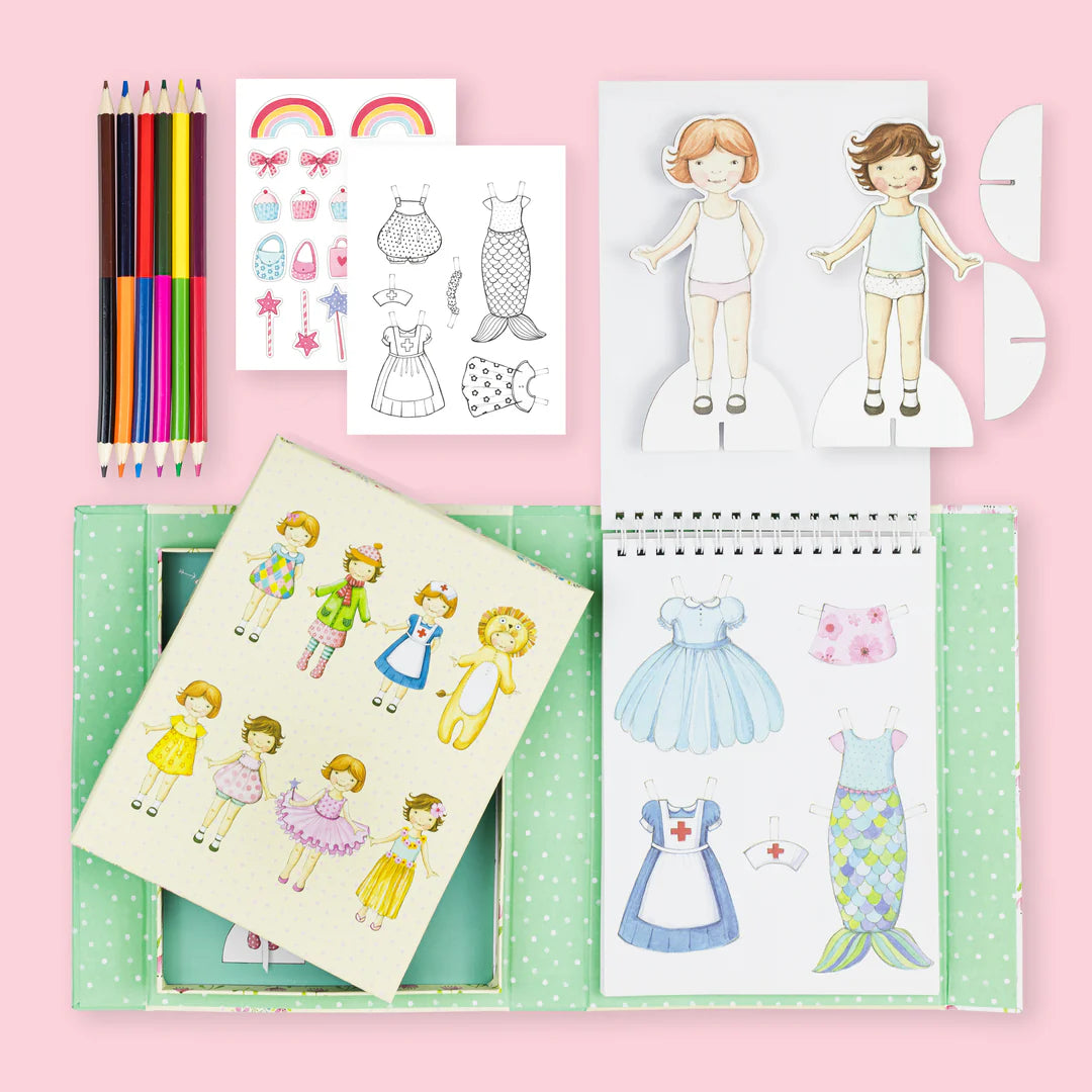 Paper Dolls Kit, Vintage