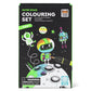 Neon Coloring Set, Outer Space