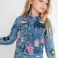 All About the Patch Crop Denim Jacket