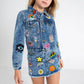 All About the Patch Crop Denim Jacket