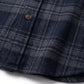 Flannel Shirt, Dark Navy Plaid