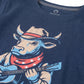 L/S Tee, Billy the Bull