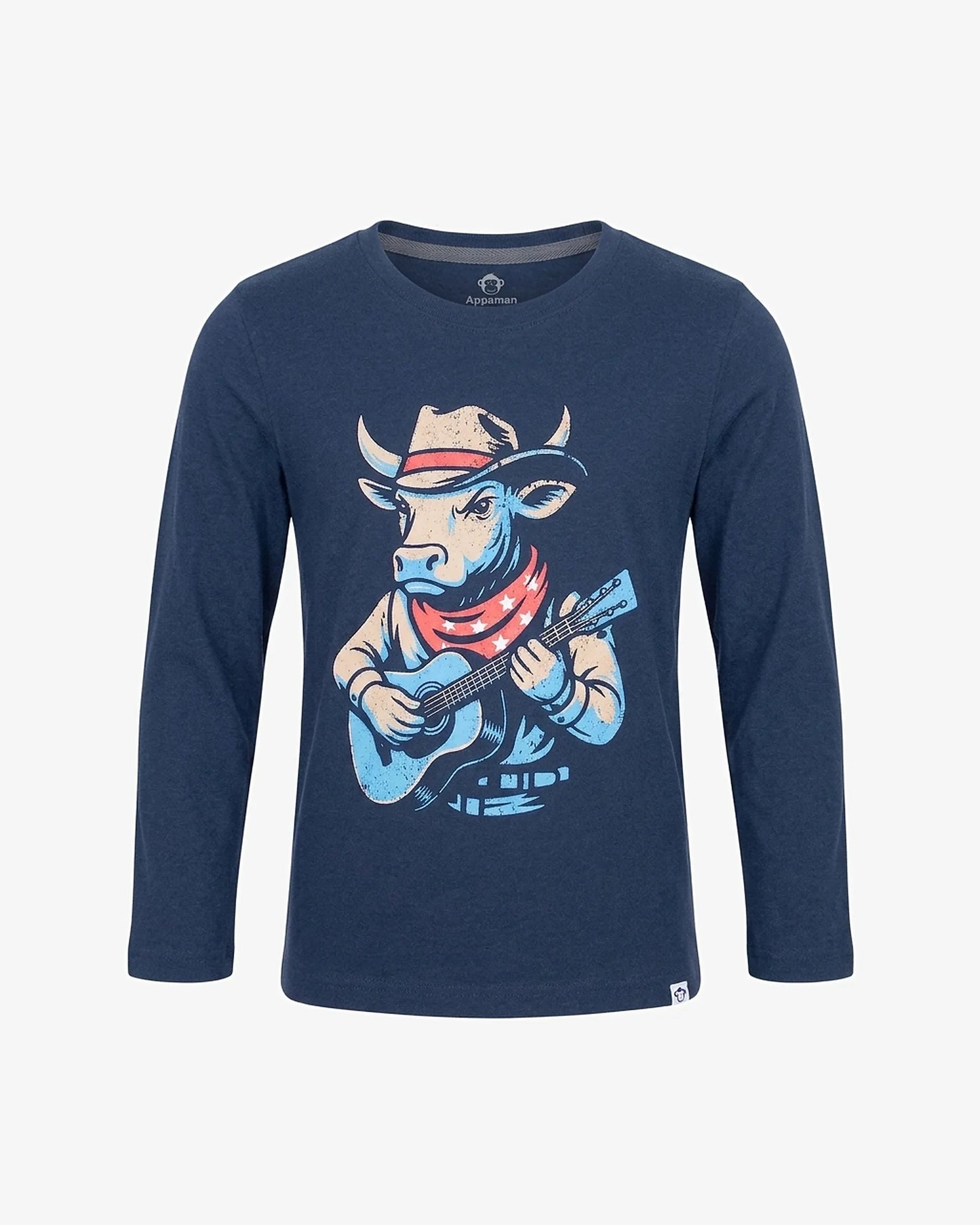 L/S Tee, Billy the Bull