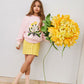 Marge Sweatshirt, Dandelion Glitter
