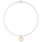 Hope Classic Bracelet - White - Star Small Gold Disc