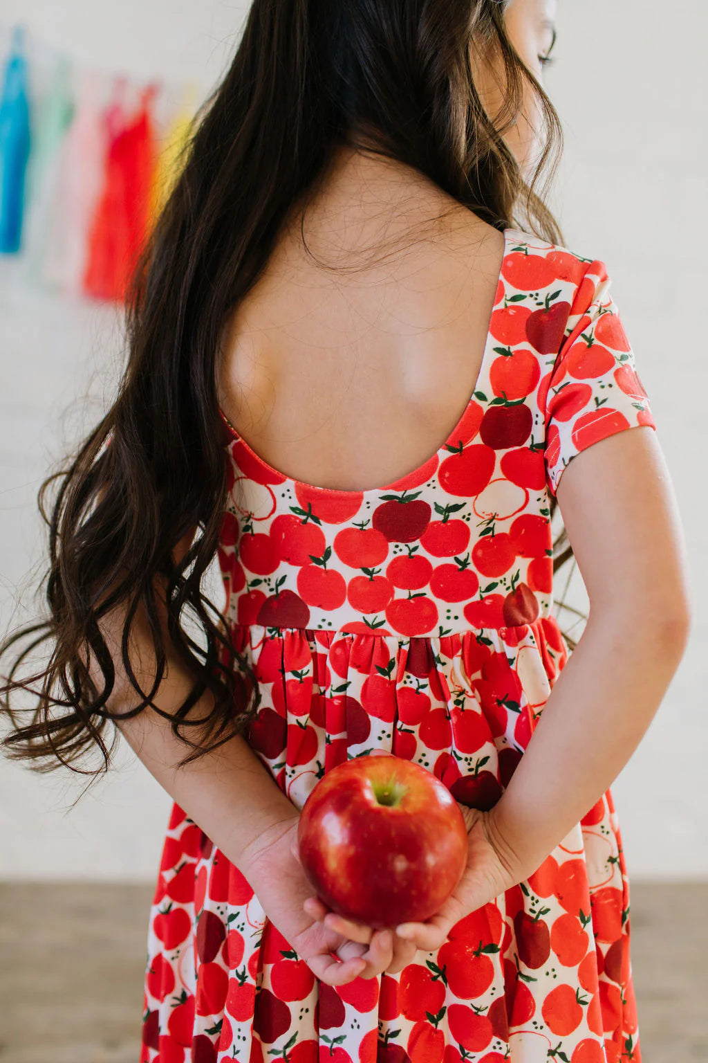 Classic Twirl Dress in Apple