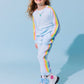Blue Rainbow Sequin Set