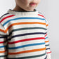 Sweater w/Raised Stripes