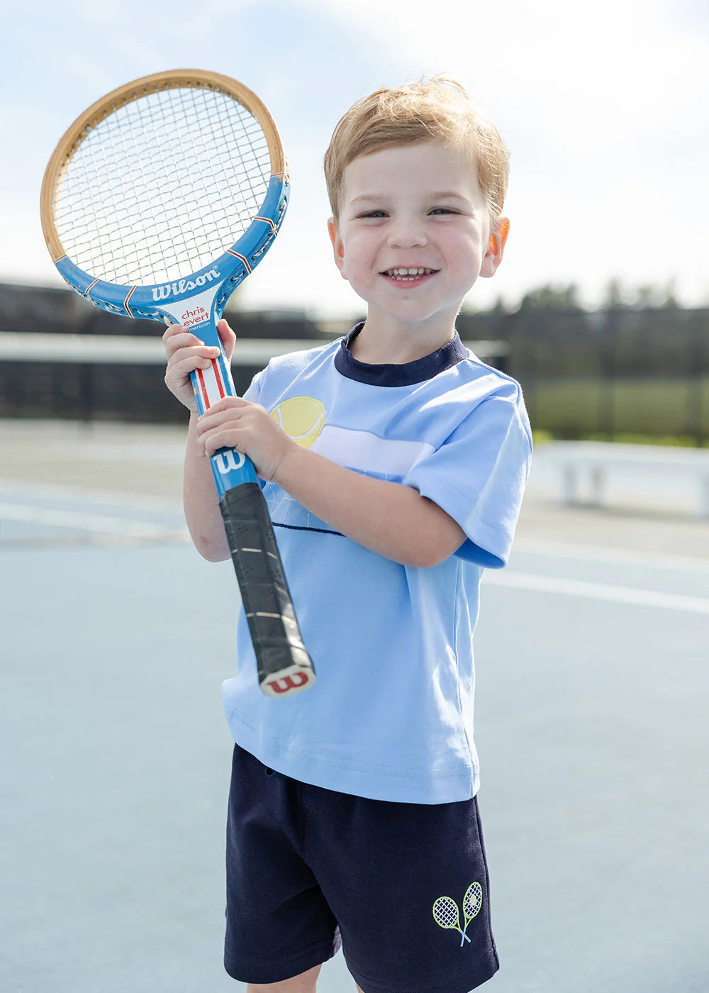 Knit Short Set w/Tennis