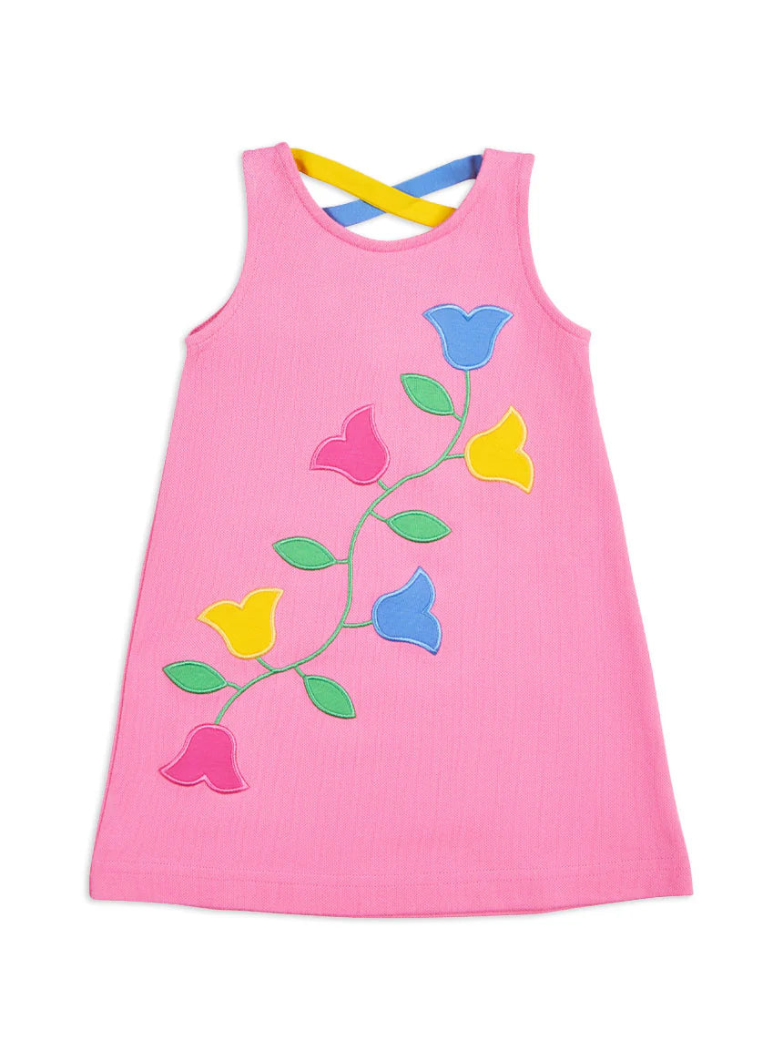 Knit Dress w/Tulips