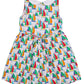 Sailboat Print Twirl Dress