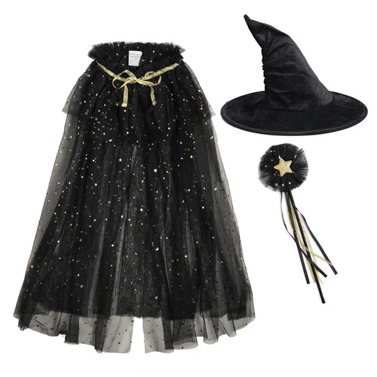 Witch Dress Up Kit, Black