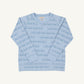 Cassidy Comfy Crewneck, Blue Choo Choos
