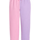 Colorblock Jogger - Pink & Lilac