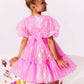 Crystal Pink Hologram Dress