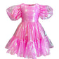 Crystal Pink Hologram Dress