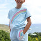Crystal Rainbow Sky Shorts Set