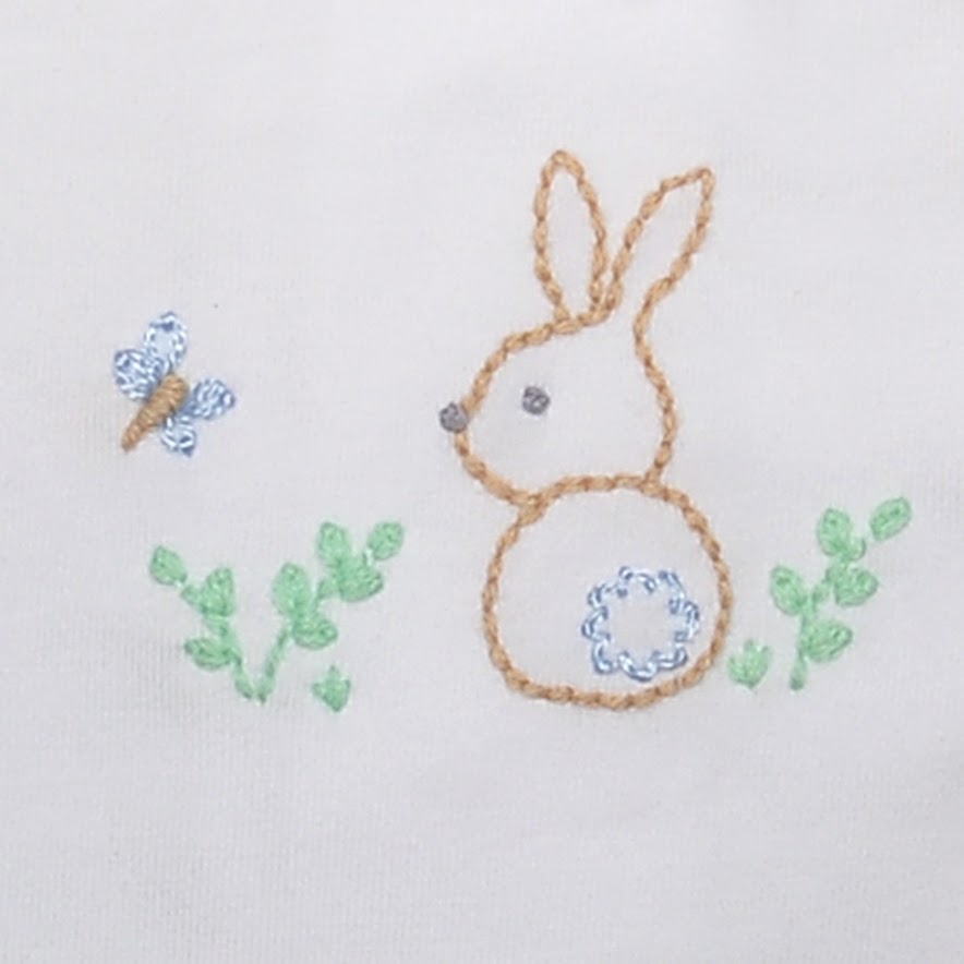 Blue Sonny Bloomer Set, Little Cottontail
