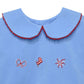 Blue Emma Blouse, The Red,White and Blue