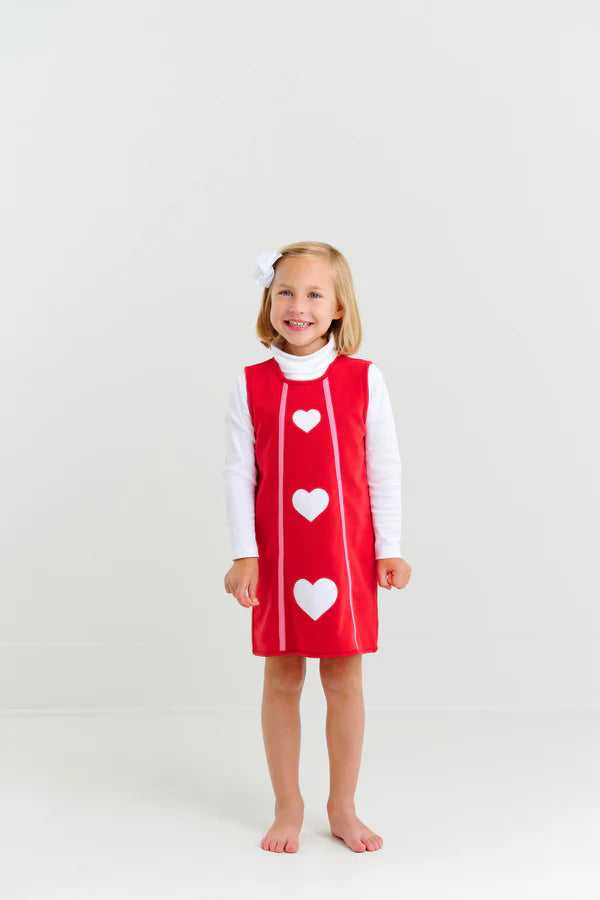 Annie Apron Dress, Richmond Red