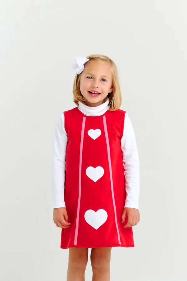 Annie Apron Dress, Richmond Red