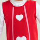 Annie Apron Dress, Richmond Red