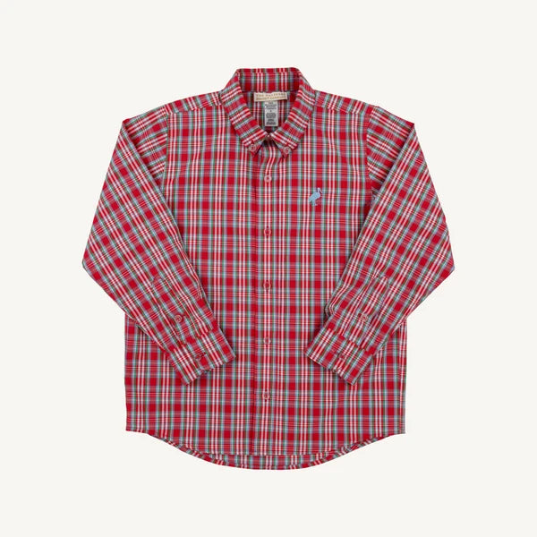 Dean's List Dress Shirt, Woodspoint Plaid