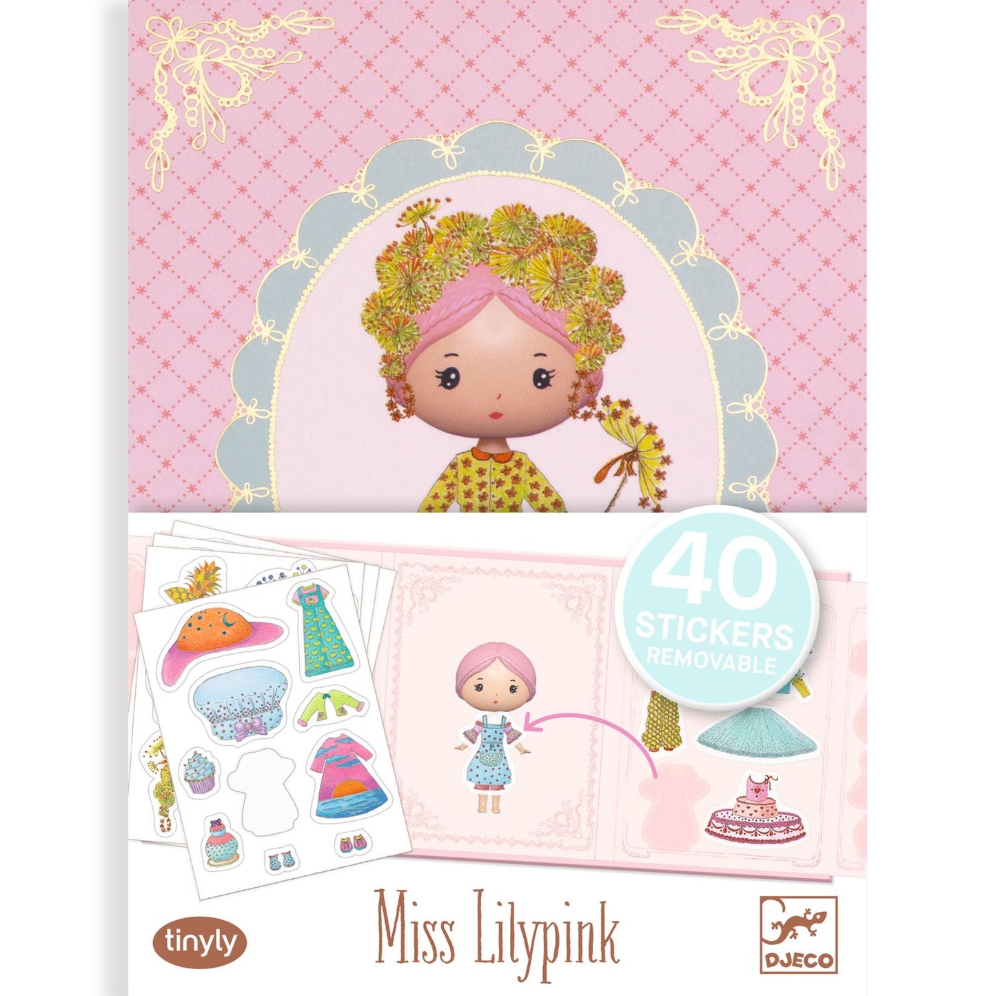 Tinyly Lilypink Sticker Set