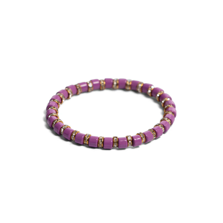 Dream In Color Enamel and Rhinestones Bracelets