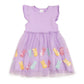 Easter Peeps Flutter Sleeve Tutu Dress