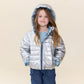 Reversible Jacket, Vintage Blue Butterflies
