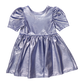 Lamé Laurie Dress, Royal Blue