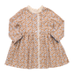 Autumn Dress, Gold Climbing Floral