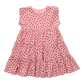 Peachy Dress, Pink Tiny Roses